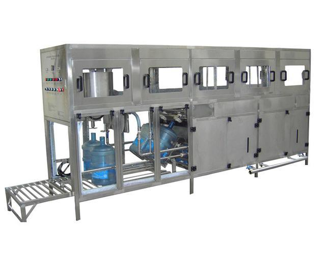 雙排桶裝水灌裝機