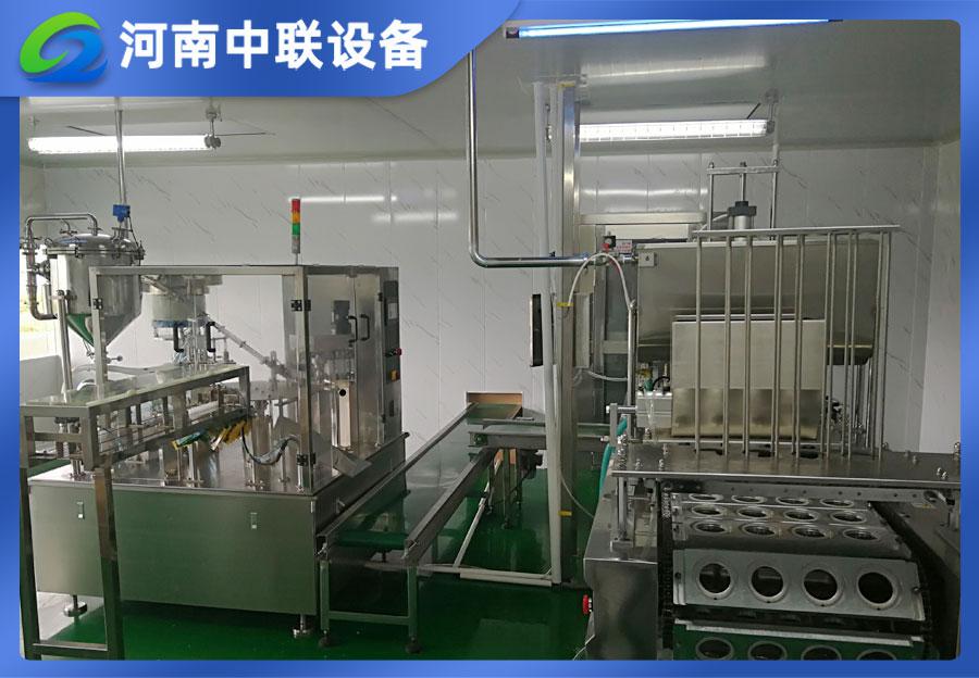 自立袋灌裝機+杯式灌裝機